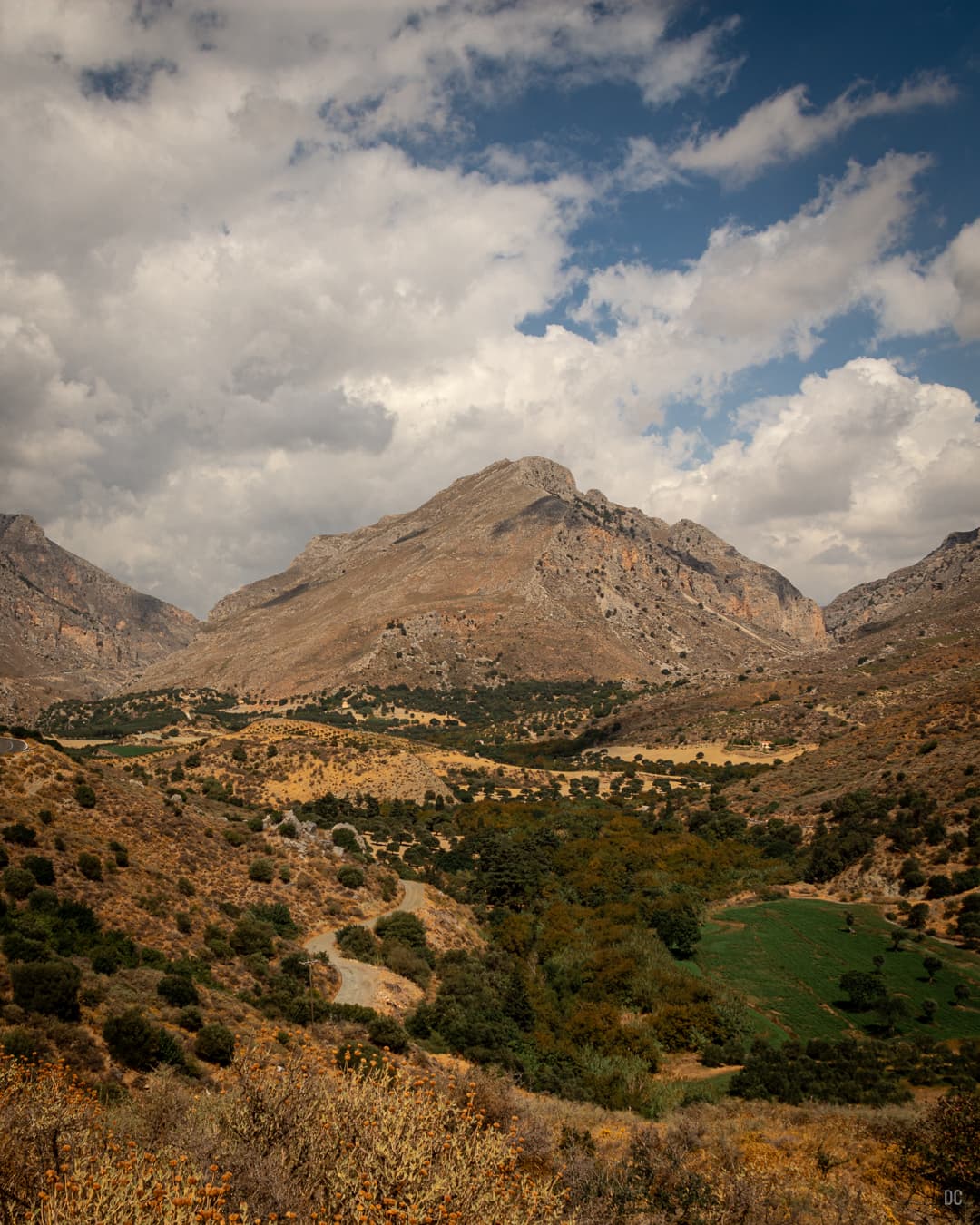 Landscape of southern Crete