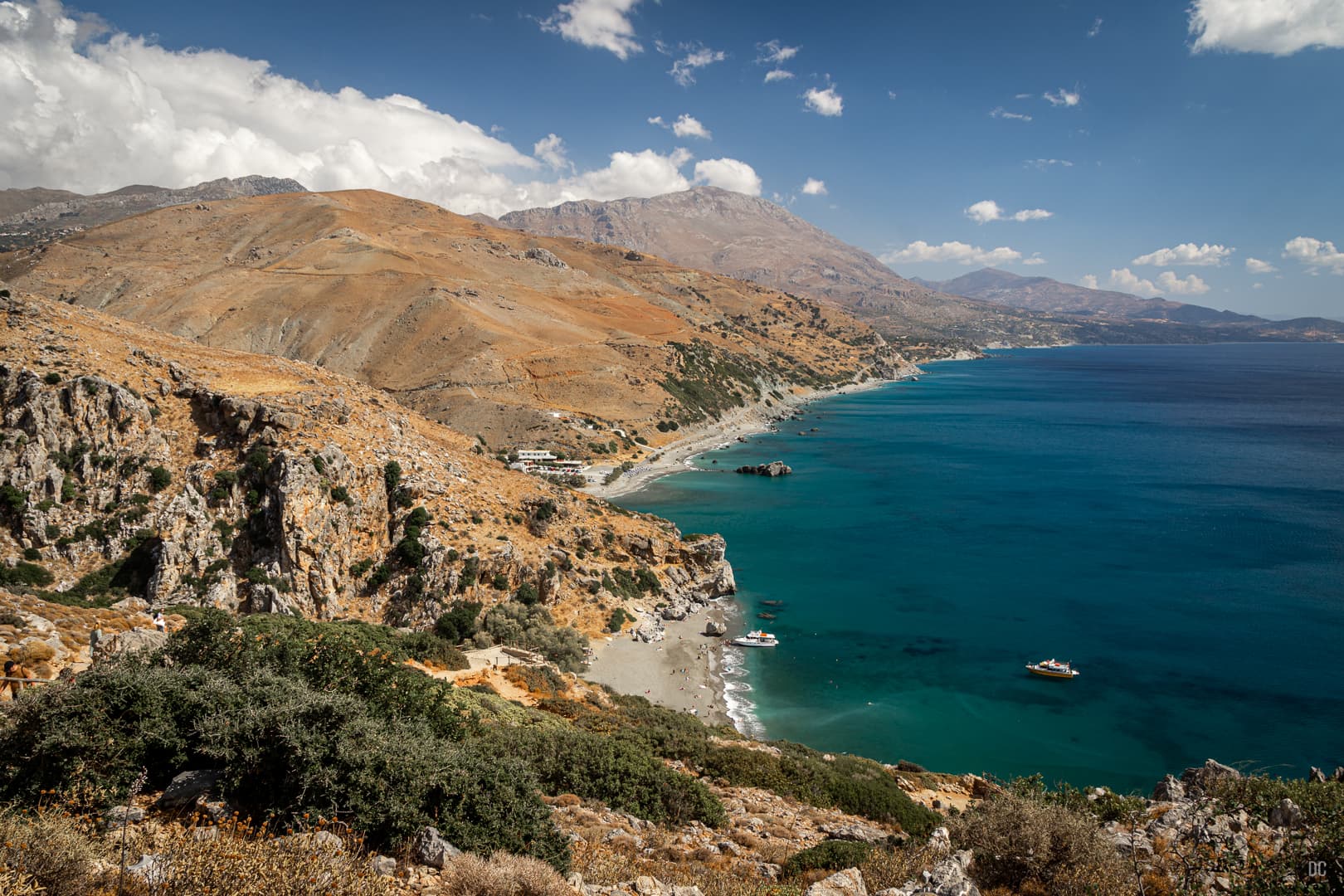 Preveli beach