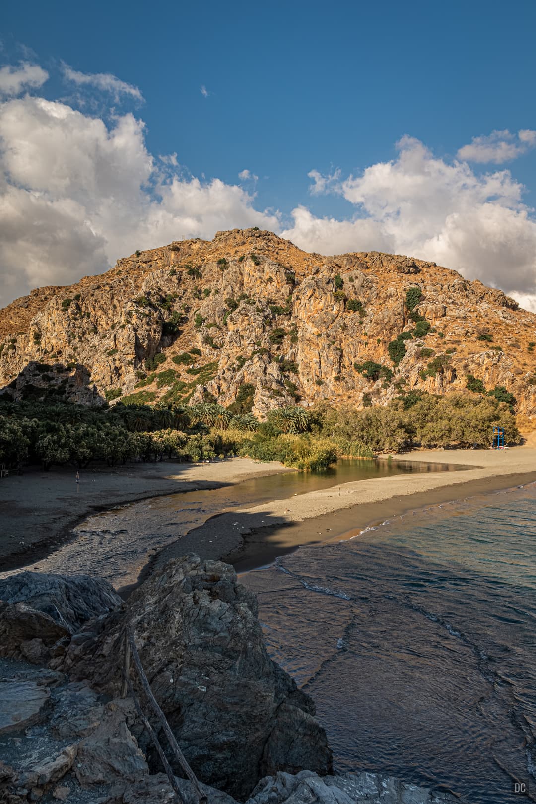 Preveli beach