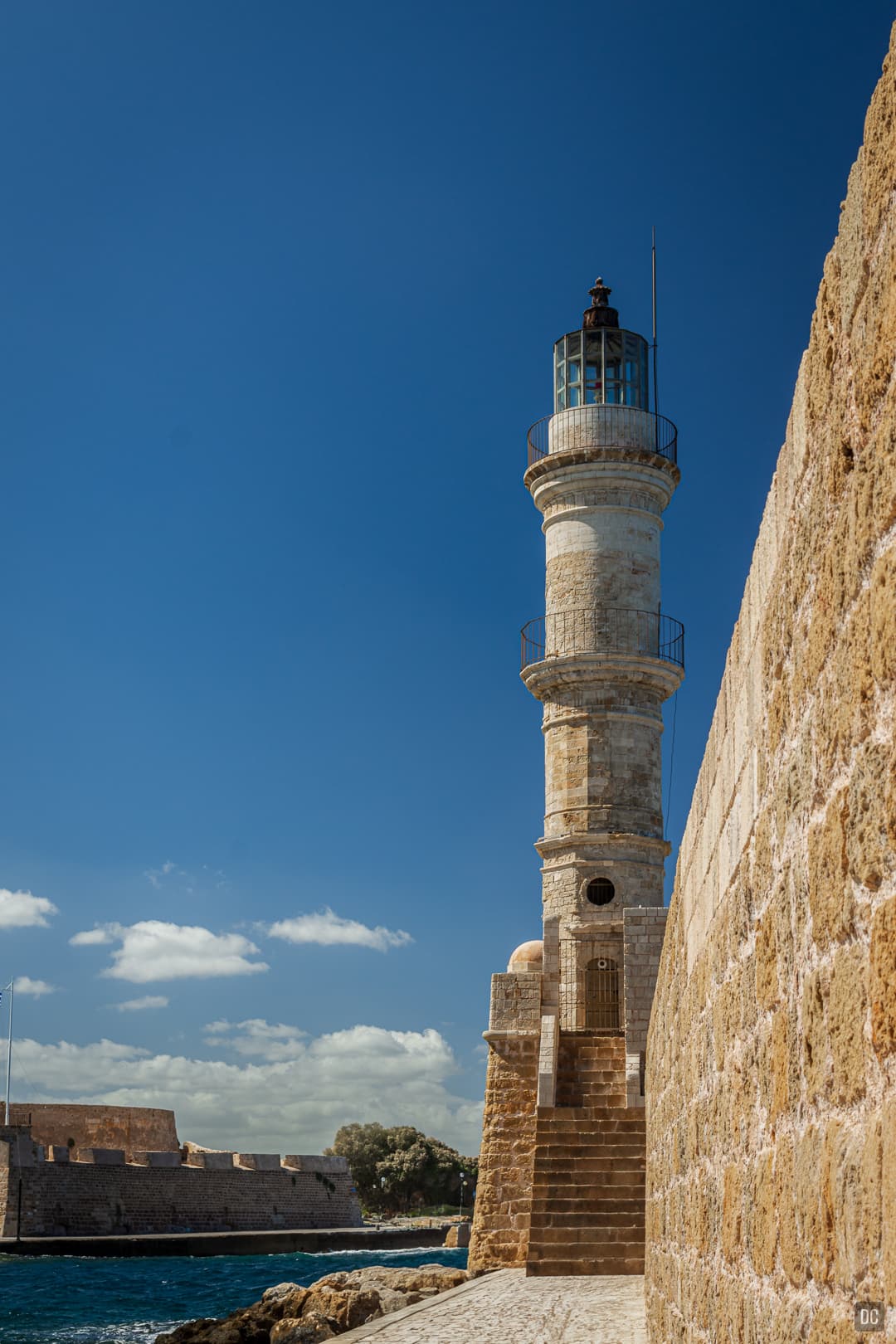 The lighthouse of Chania